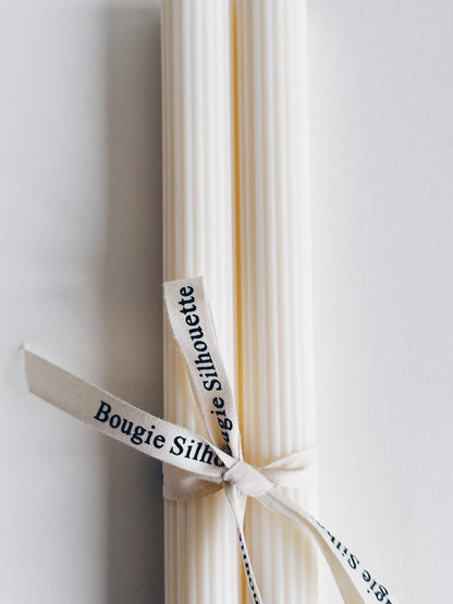 La Colonne Relief ( lot de 2 bougies)